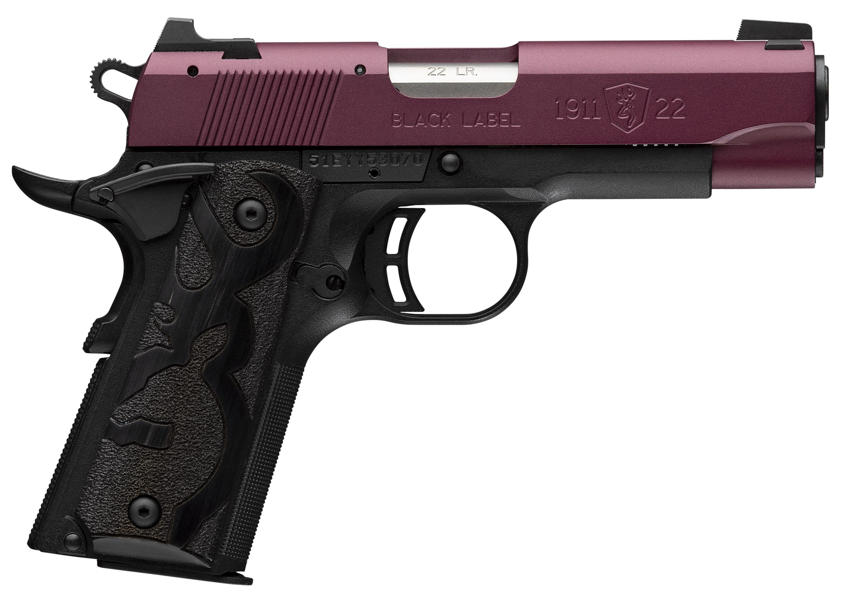 BRO 1911-22 BLACK LABEL COMP BLK CHERRY 22LR - Sale